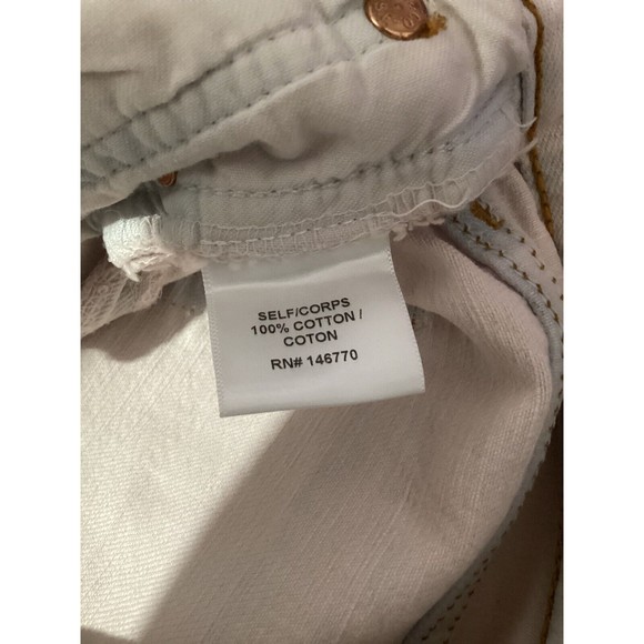 REDONE X Levi’s The Short Light Pink Size 26 - Picture 9 of 10